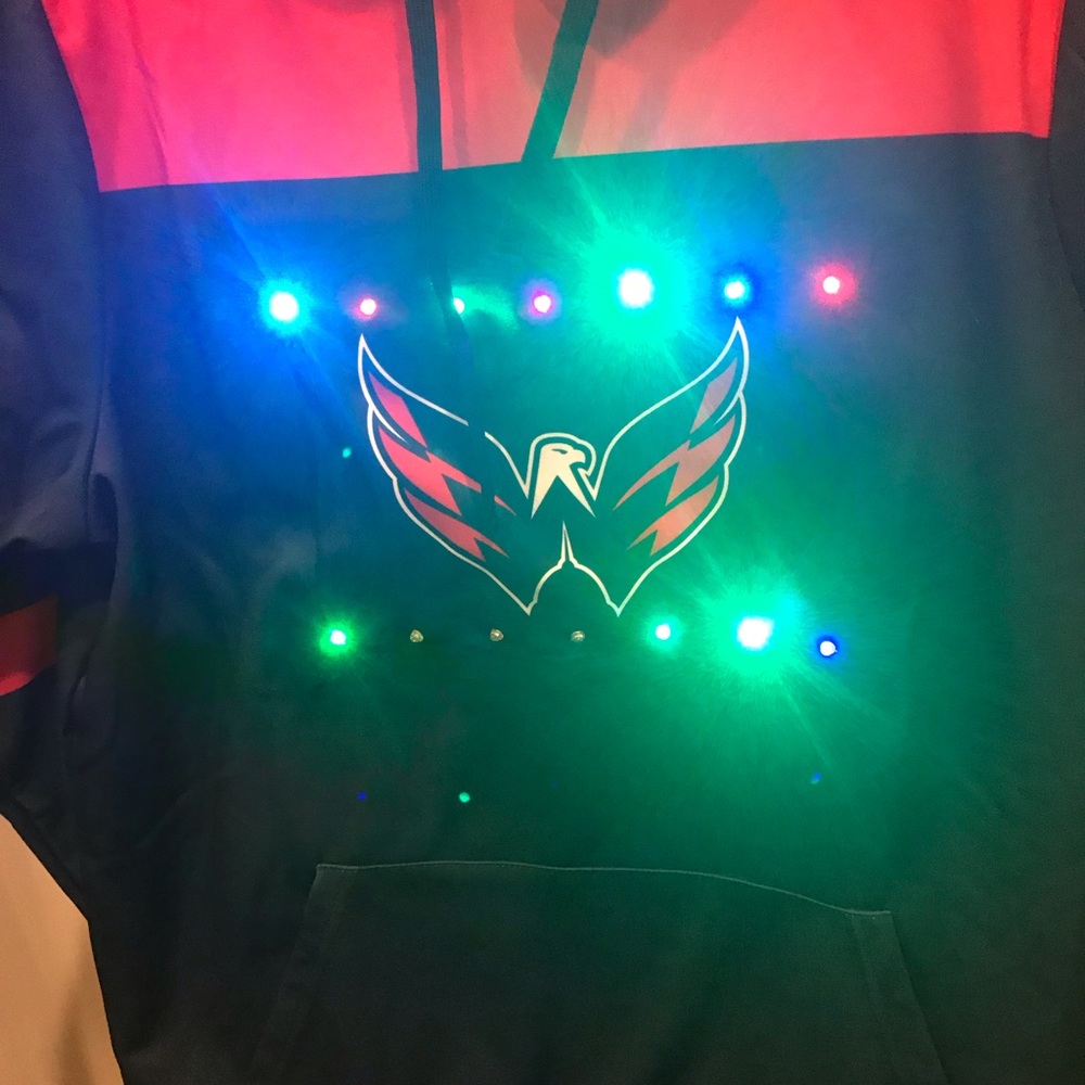 Washington Capitals LED hoodie